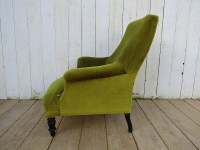 Antique French Napoleon III Armchair - Image 5