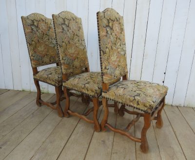 Set Of Six Os De Mouton Dining Chairs - Image 7