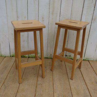 Tall Pair Of Vintage Bar Stools