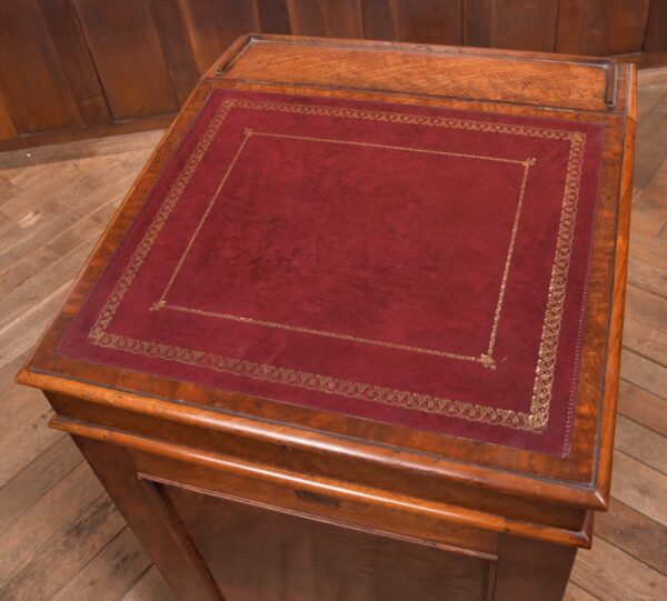 Victorian Walnut Davenport SAI2349 - Image 19