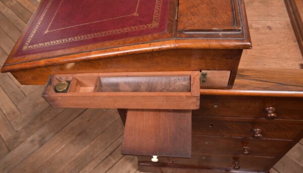 Victorian Walnut Davenport SAI2349 - Image 14