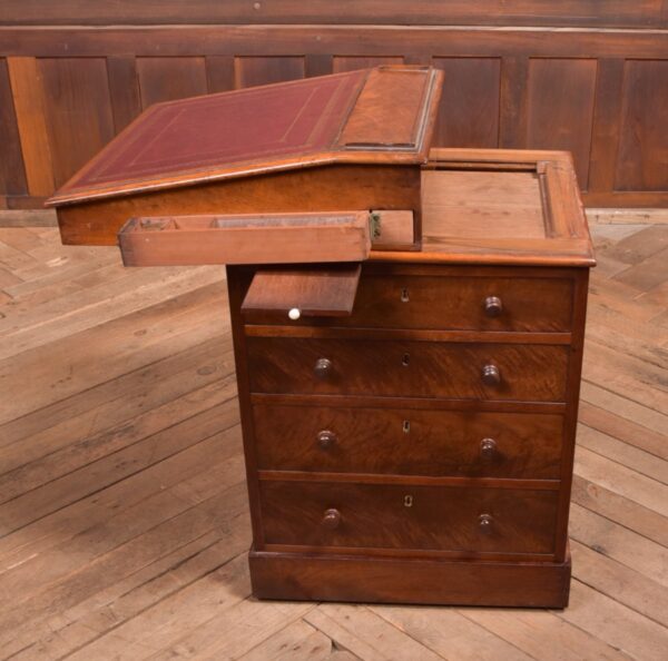 Victorian Walnut Davenport SAI2349 - Image 12