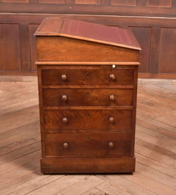 Victorian Walnut Davenport SAI2349 - Image 9