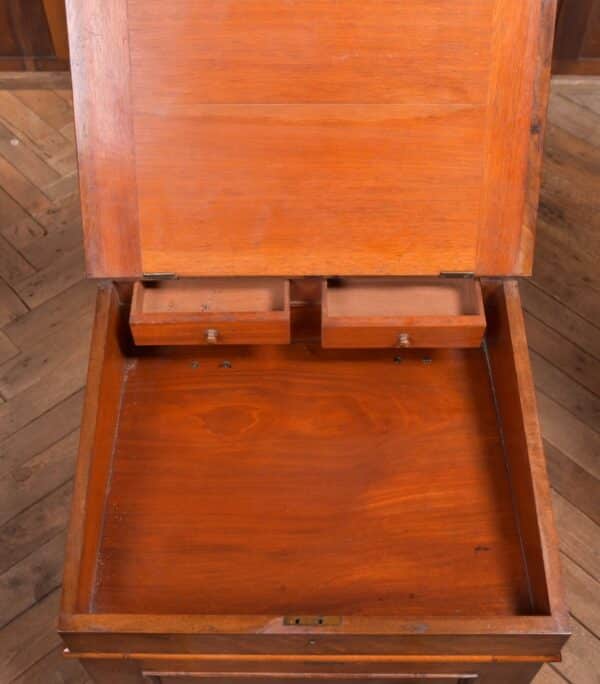 Victorian Walnut Davenport SAI2349 - Image 4