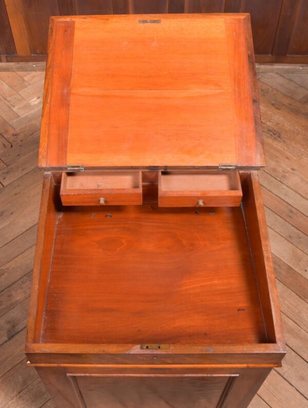 Victorian Walnut Davenport SAI2349 - Image 3