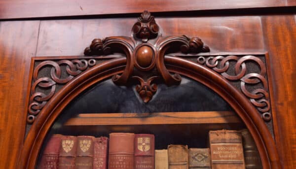 Victorian Mahogany Bookcase SAI2391 - Image 2