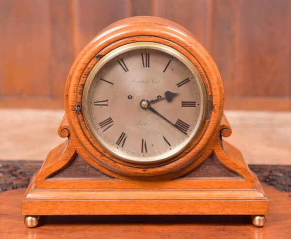 Oak Mantle Clock Thwaites & Reed Of London SAI2425