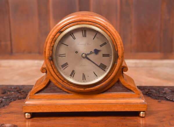 Oak Mantle Clock Thwaites & Reed Of London SAI2425 - Image 6