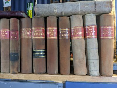 Sheffield Large  ledger for eadon Lockwood & riddle auctioneers and valuations Sheffield st James Street - Image 2