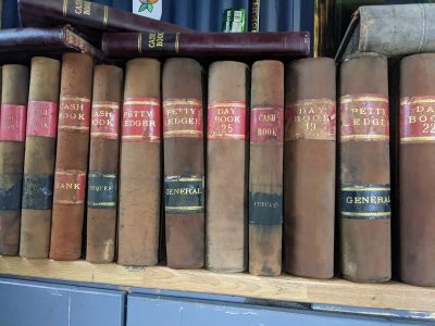Sheffield Large  ledger for eadon Lockwood & riddle auctioneers and valuations Sheffield st James Street - Image 3