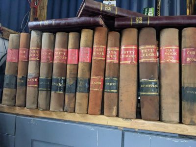 Sheffield Large  ledger for eadon Lockwood & riddle auctioneers and valuations Sheffield st James Street - Image 4