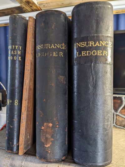 Sheffield Large  ledger for eadon Lockwood & riddle auctioneers and valuations Sheffield st James Street - Image 5