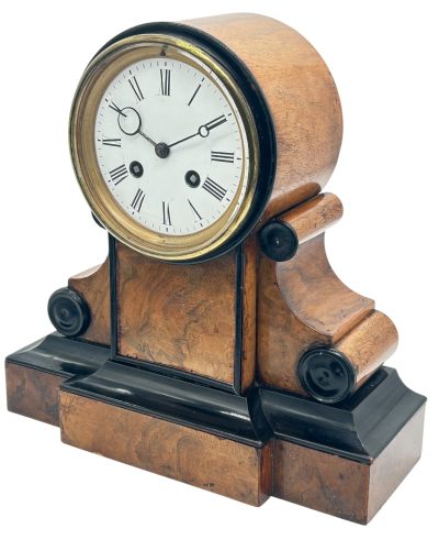 Classical Victorian Drum Head Mantel Clock – 8 Day Clock – ca1850 - Image 2
