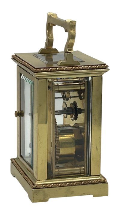Exquisite Antique French Japy freres striking Carriage Clock – 8-Day Carriage Clock C1870 - Image 2