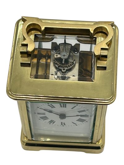 Fabulous Antique French Gong striking Carriage Clock – 8-Day Carriage Clock C1870 - Image 5