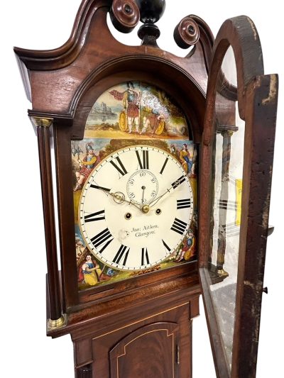 Superb Antique Scottish mahogany Long Case clock – ca 1835 - Image 3