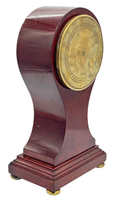 Awesome Edwardian balloon shaped mantel clock – ca 1905 - Image 3