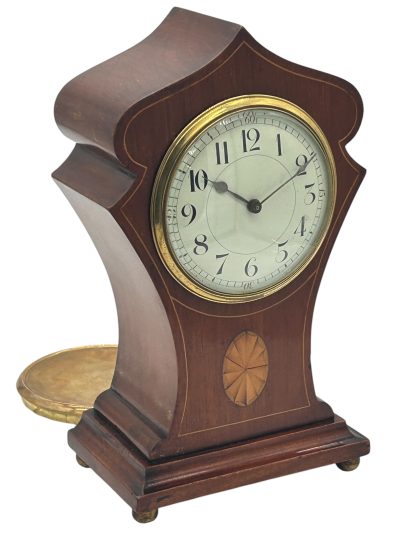 Fantastic Edwardian Art nouveau Tulip shape Mantel Clock – ca 1905 - Image 3