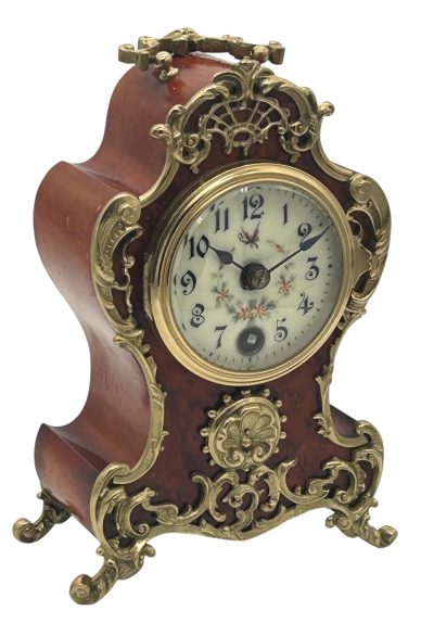 Fabulous & Rare Antique Lenskirch 8 day Mantel Clock - Image 4