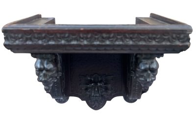 Outstanding Hand Carved oak English 8 bell dual chime Triple fusee bracket clock - Image 7