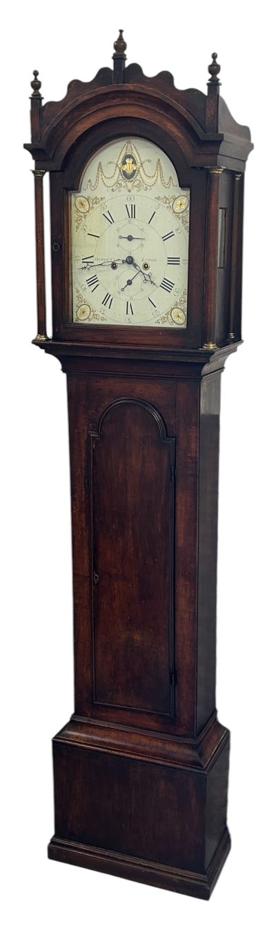 Fabulous Antique English “Luton” Oak case Longcase 8 day clock - 1800 - Image 4