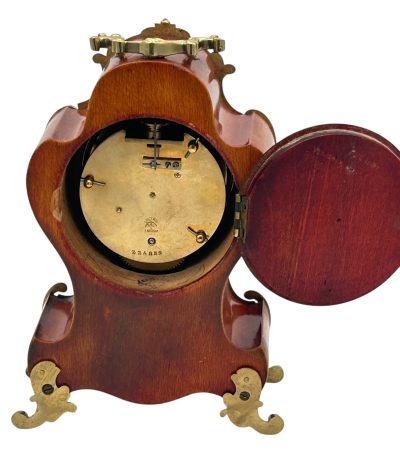 Fabulous & Rare Antique Lenskirch 8 day Mantel Clock - Image 6