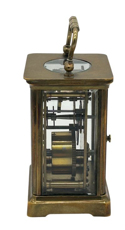 Charming Antique French Carriage clock – ca1900 - Image 5