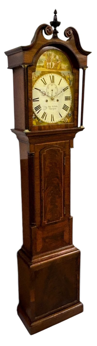 Superb Antique Scottish mahogany Long Case clock – ca 1835 - Image 5