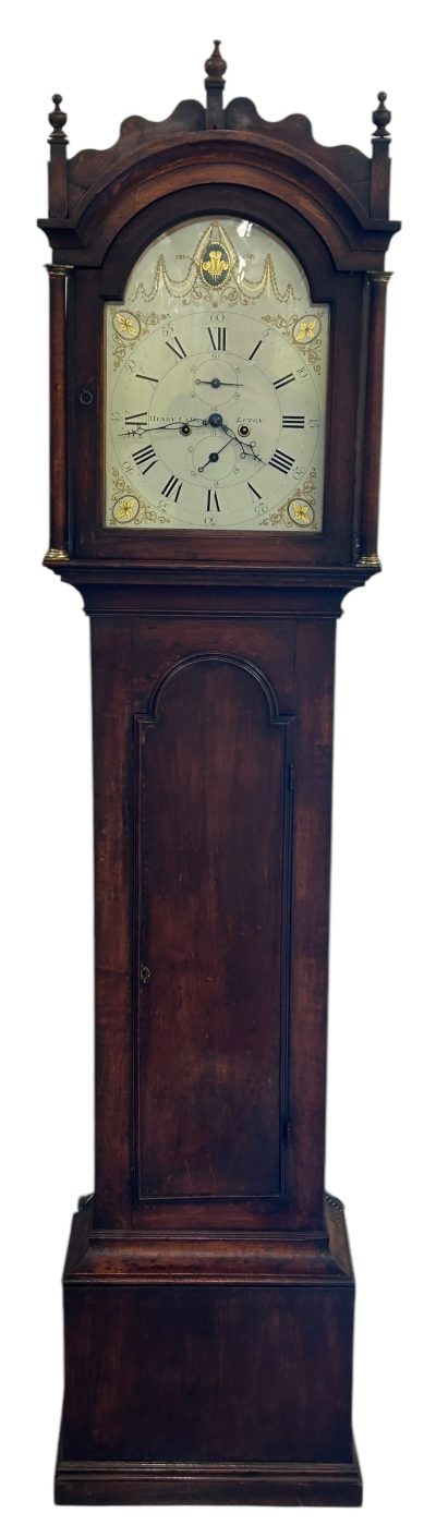 Fabulous Antique English “Luton” Oak case Longcase 8 day clock - 1800 - Image 6