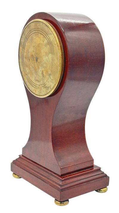 Awesome Edwardian balloon shaped mantel clock – ca 1905 - Image 6