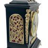 Fabulous Antique Ebonized Case Bracket Mantel clock – ca1890 - Image 7