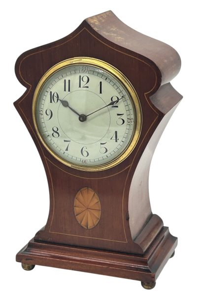 Fantastic Edwardian Art nouveau Tulip shape Mantel Clock – ca 1905 - Image 7