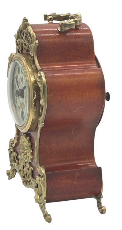 Fabulous & Rare Antique Lenskirch 8 day Mantel Clock - Image 8