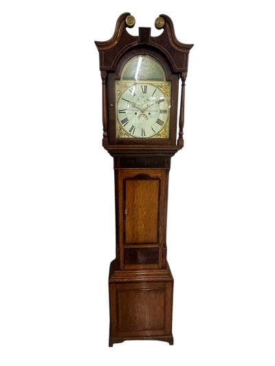 Fantastic Antique English longcase clock – Chester – ca 1850 - Image 6