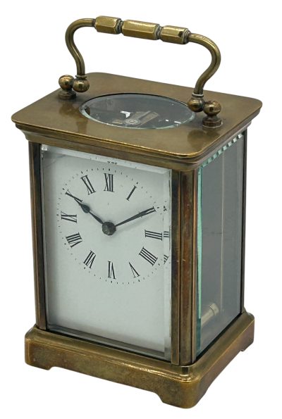 Charming Antique French Carriage clock – ca1900 - Image 7