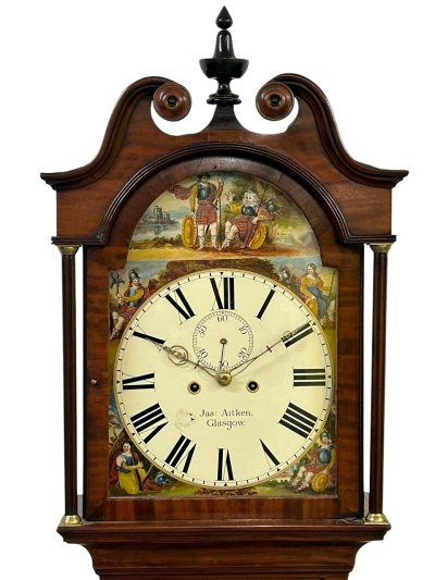 Superb Antique Scottish mahogany Long Case clock – ca 1835 - Image 7