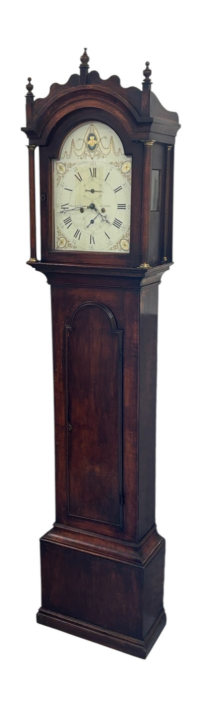 Fabulous Antique English “Luton” Oak case Longcase 8 day clock - 1800 - Image 8