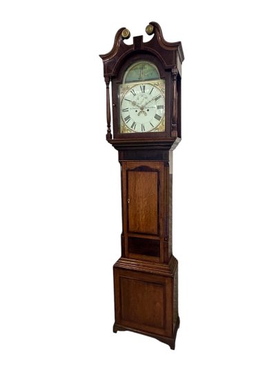 Fantastic Antique English longcase clock – Chester – ca 1850 - Image 7