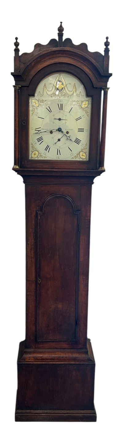 Fabulous Antique English “Luton” Oak case Longcase 8 day clock - 1800 - Image 9