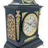 Fabulous Antique Ebonized Case Bracket Mantel clock – ca1890 - Image 9