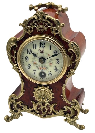 Fabulous & Rare Antique Lenskirch 8 day Mantel Clock - Image 2