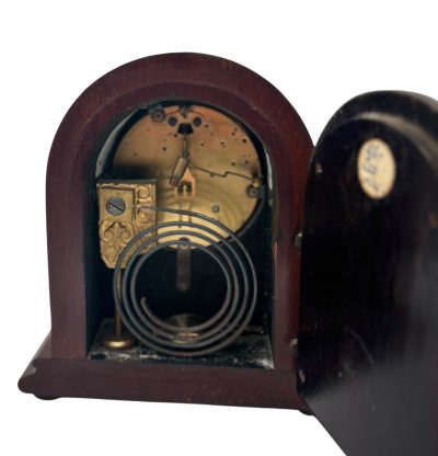 Lovely Edwardian 8 day Arched Top Mantel clock – ca 1905 - Image 5
