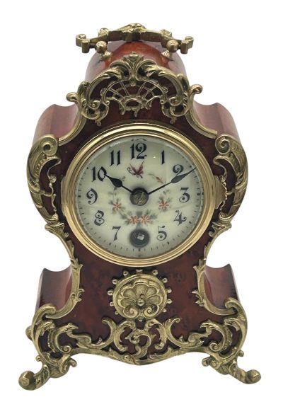 Fabulous & Rare Antique Lenskirch 8 day Mantel Clock - Image 11