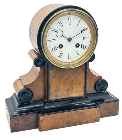 Classical Victorian Drum Head Mantel Clock – 8 Day Clock – ca1850 - Image 11