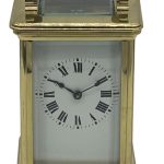 Fabulous Antique French Gong striking Carriage Clock – 8-Day Carriage Clock C1870 Antique mantlle clocks Antique Clocks
