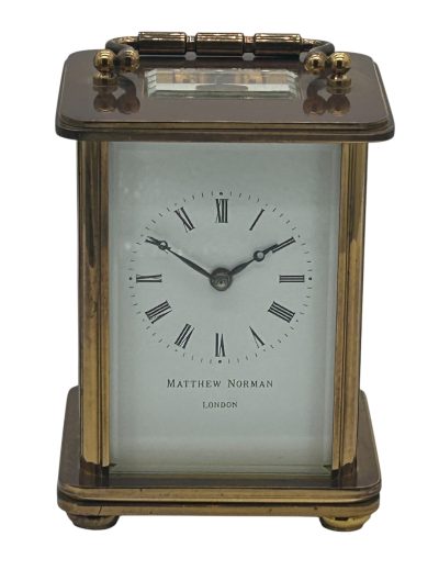 Fantastic Antique model Matthew Norman London Carriage clock - Image 7