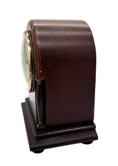 Lovely Edwardian 8 day Arched Top Mantel clock – ca 1905 - Image 8