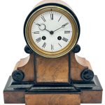 Classical Victorian Drum Head Mantel Clock â 8 Day Clock â ca1850 Mantel Clock Antique Clocks