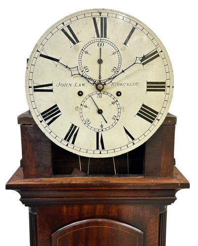 Fantastic Antique Scottish Mahogany case Long Case clock – ca 1860 - Image 2