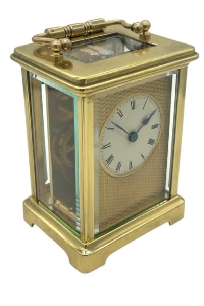 Wonderful Antique French 8 day Carriage clock– ca 1900 - Image 3
